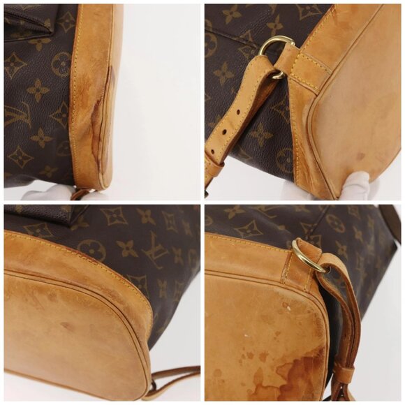 LOUIS VUITTON Monogram Montsouris GM Backpack M51135 LV Auth BA6032 - Picture 14 of 16